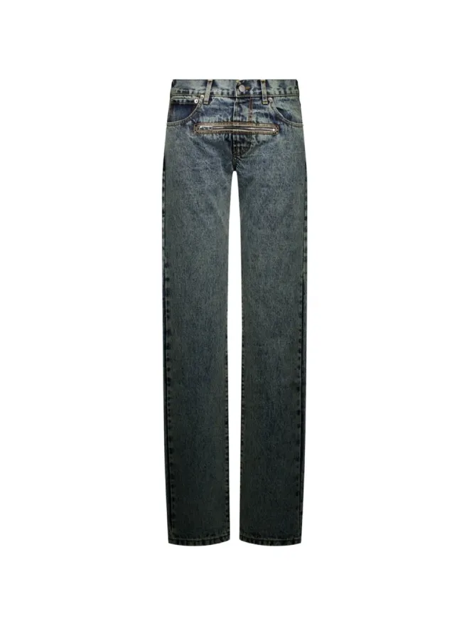 JORDANLUCA JORDANLUCA ロビン ジップディテール ジーンズの商品画像