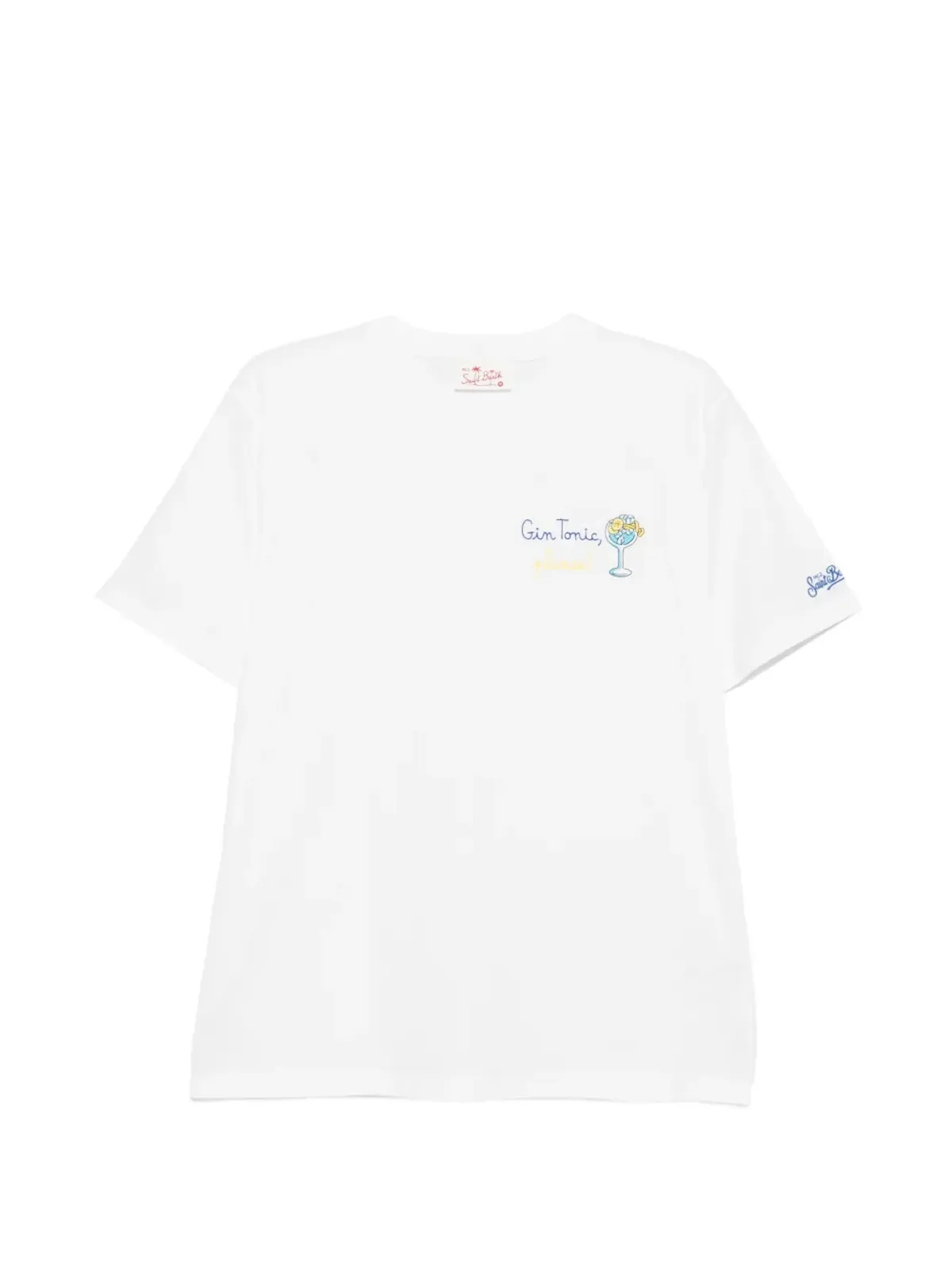 MC2 Saint Barth グラスジンプリース コットンTシャツ - 画像1