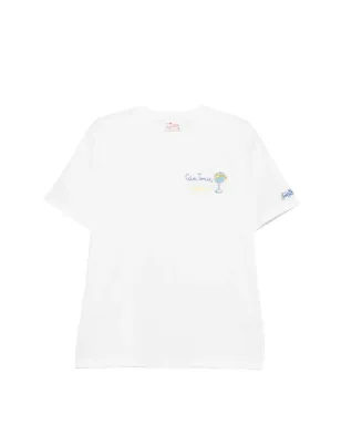 MC2 Saint Barth グラスジンプリース コットンTシャツ - サムネイル1