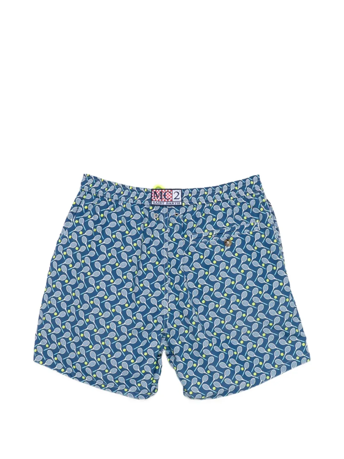 MC2 Saint Barth テニスクロスプリント・スイムショーツ - 画像2