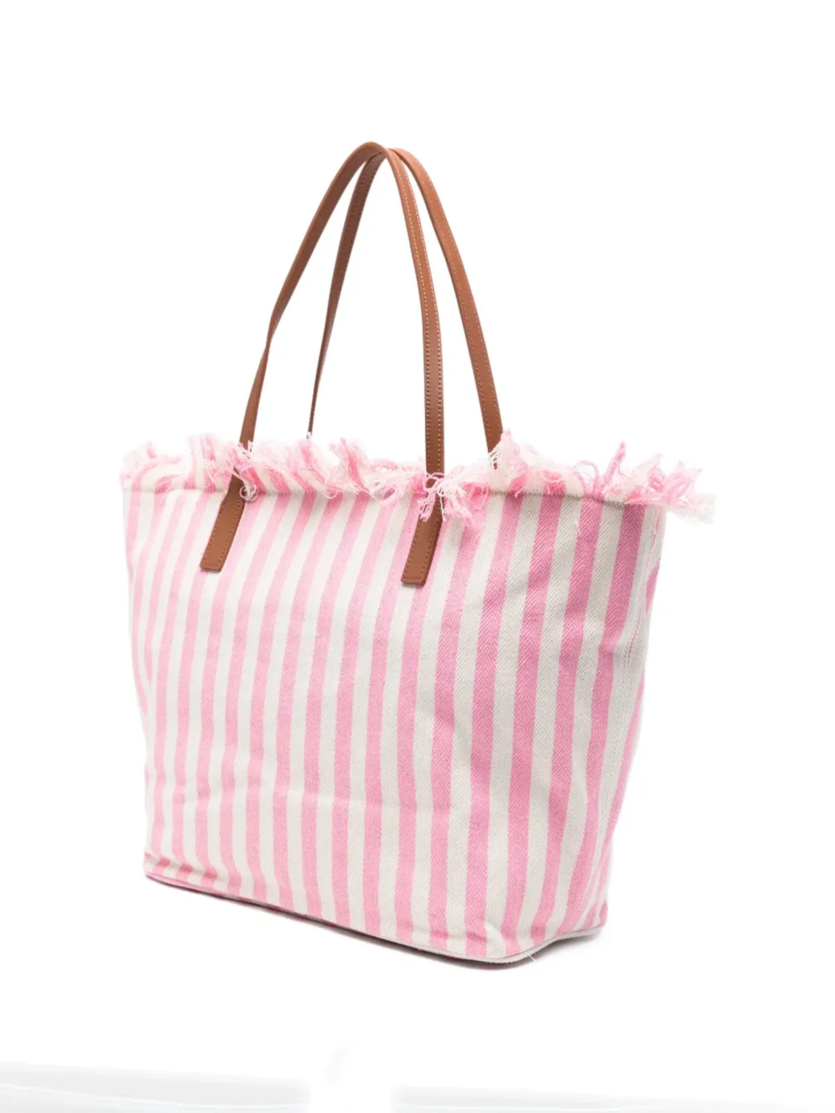 MC2 Saint Barth striped beach bag - White - 画像2