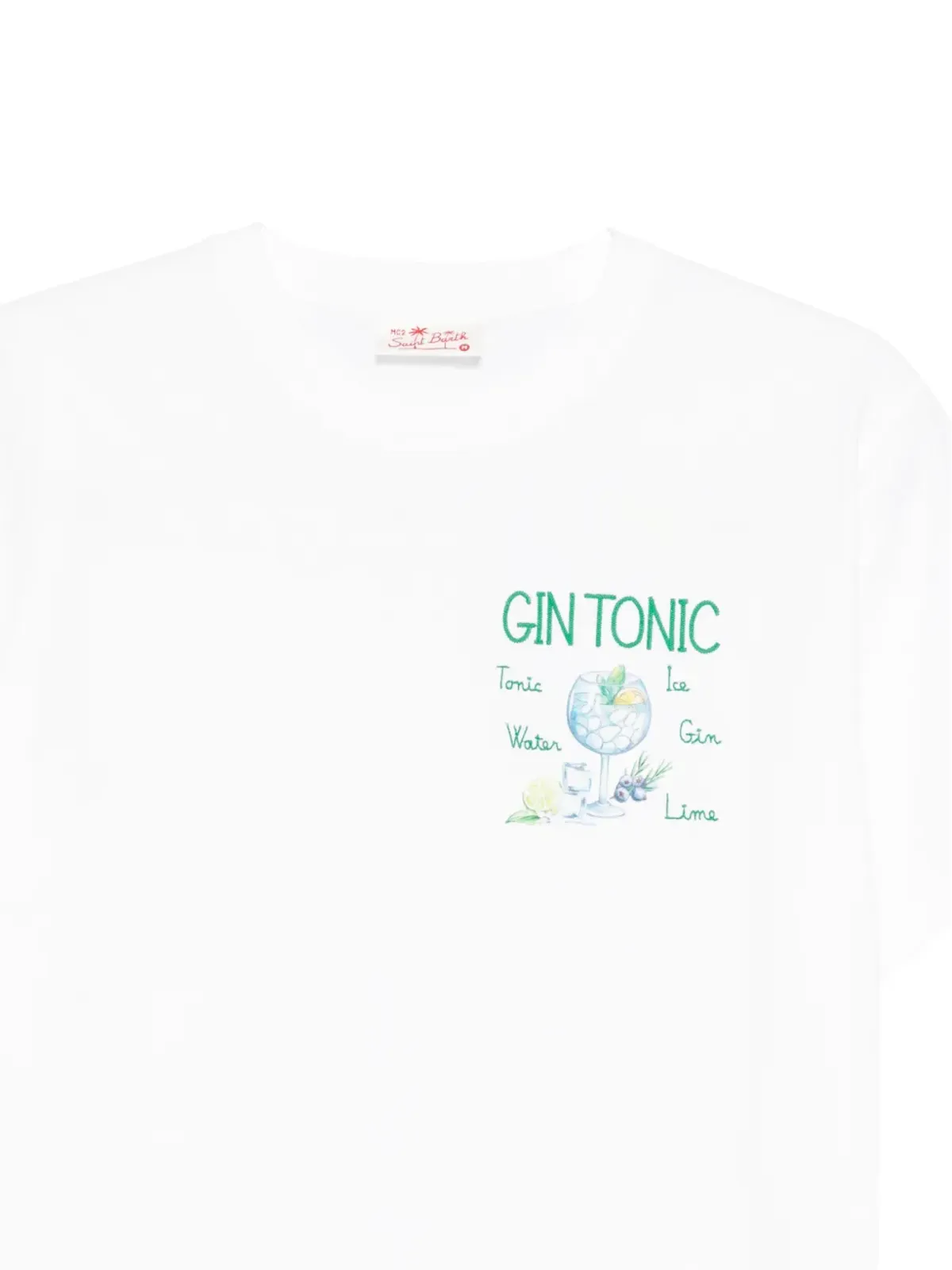 MC2 Saint Barth Portofino グラフィックプリントTシャツ - 画像3