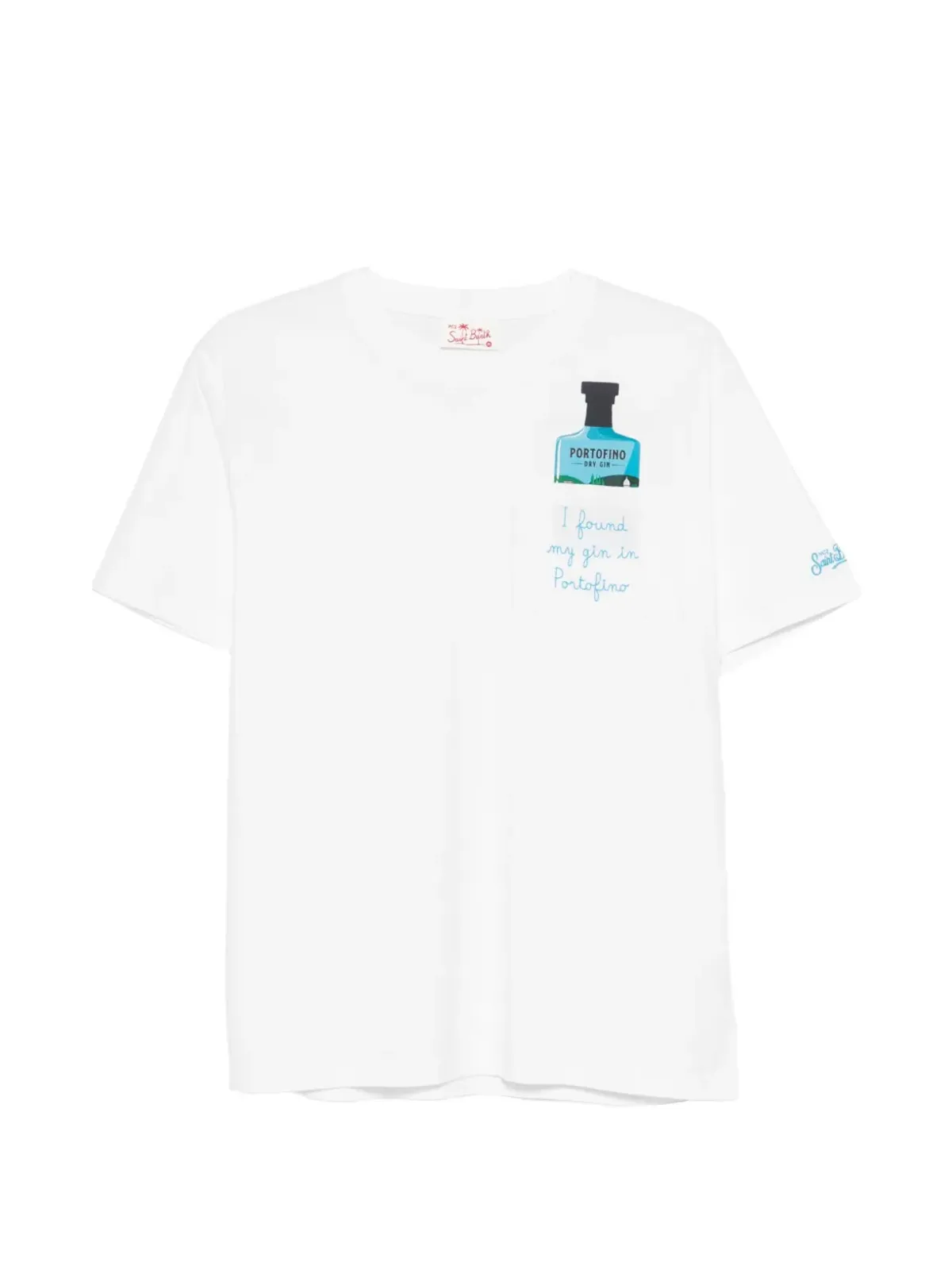 MC2 Saint Barth オースティンプリントTシャツ - ホワイト - 画像1