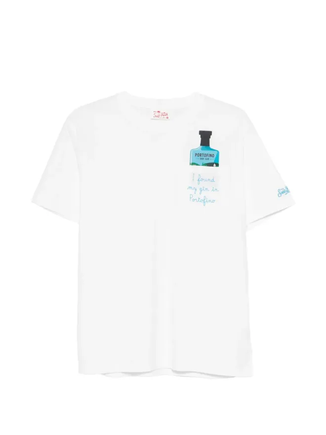 MC2 Saint Barth MC2 Saint Barth オースティンプリントTシャツ - ホワイトの商品画像