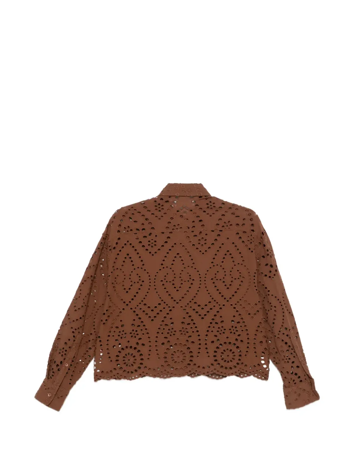 MC2 Saint Barth カットアウト刺繍ブラウス - 画像2