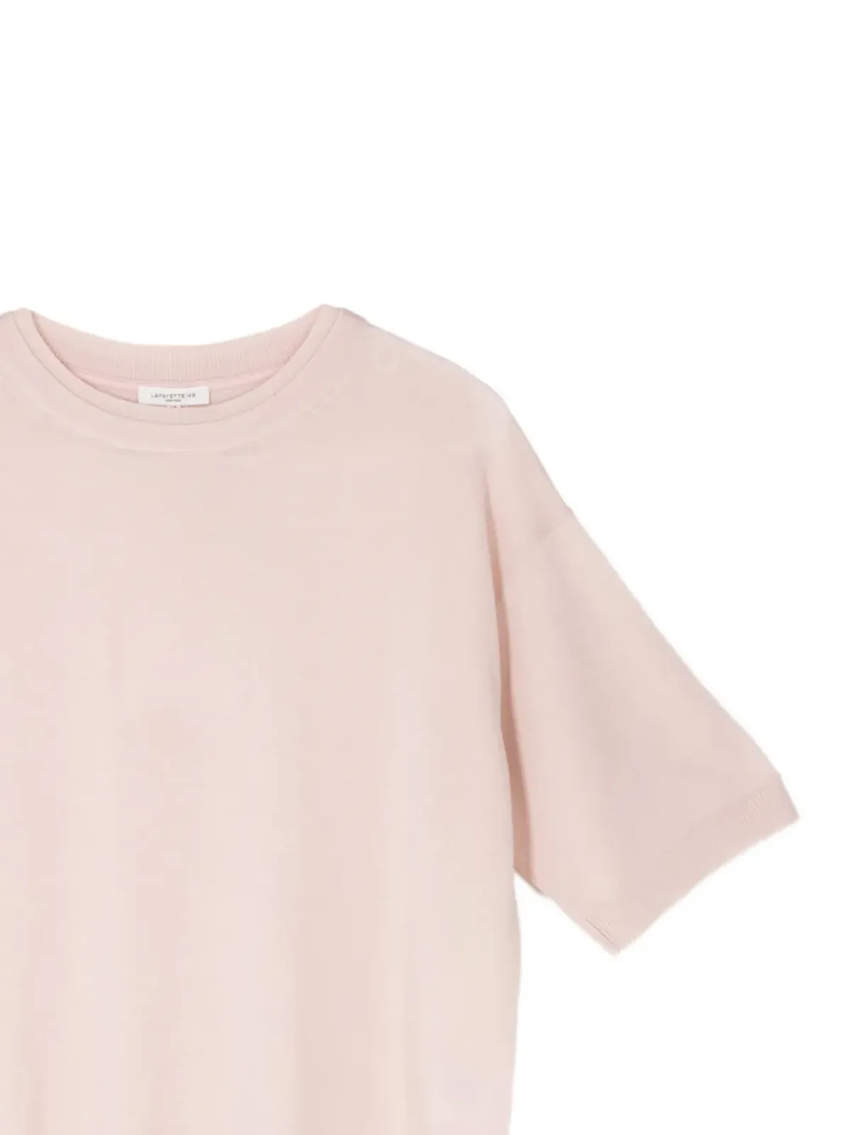 Lafayette 148 クルーネック・スーパーファインメリノセーター - 画像3