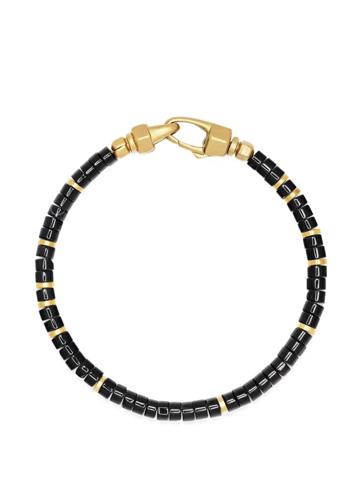 Nialaya Jewelry ヘシービーズブレスレット - ゴールド - 画像1