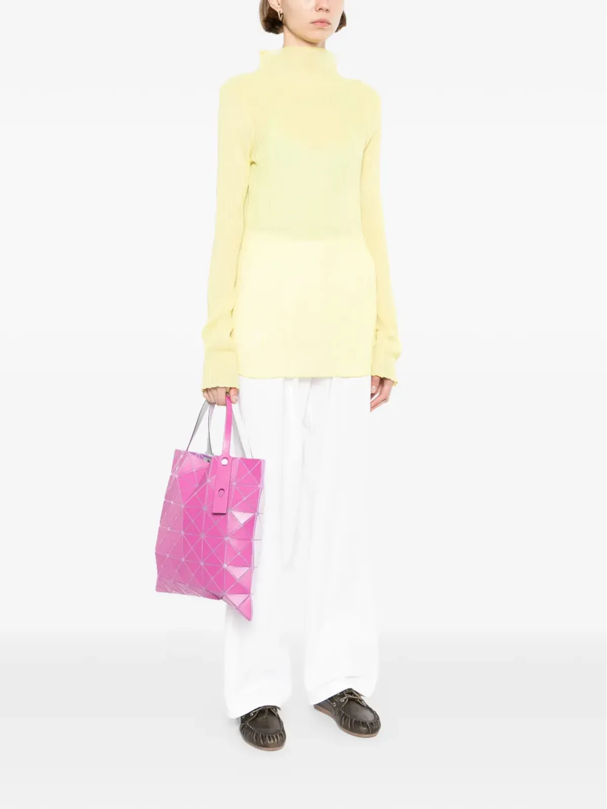 Bao Bao Issey Miyake ピンク ルーセント トートバッグ - 画像2