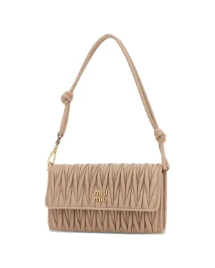 Miu Miu マテラッセ キルテッド ナッパレザー ウォレット - サムネイル3