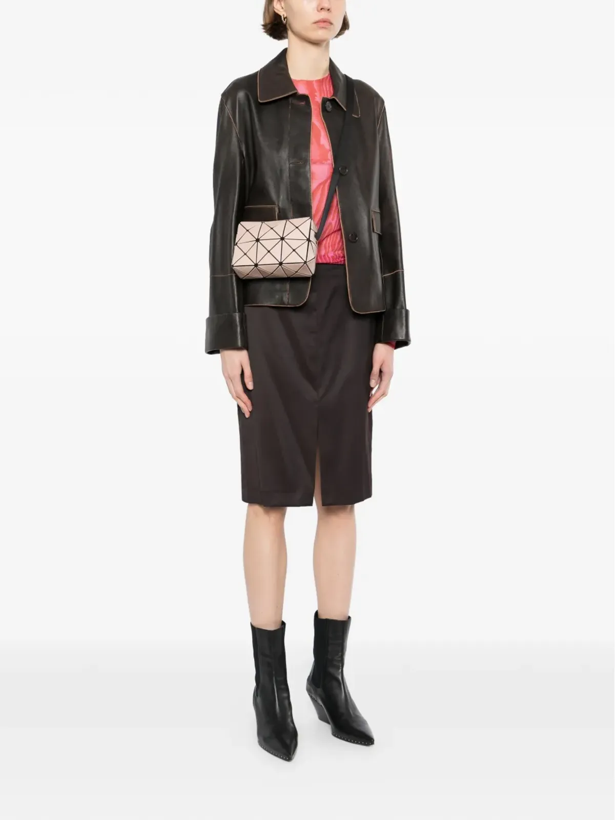 Bao Bao Issey Miyake キューブ型ミニバッグ - 画像2