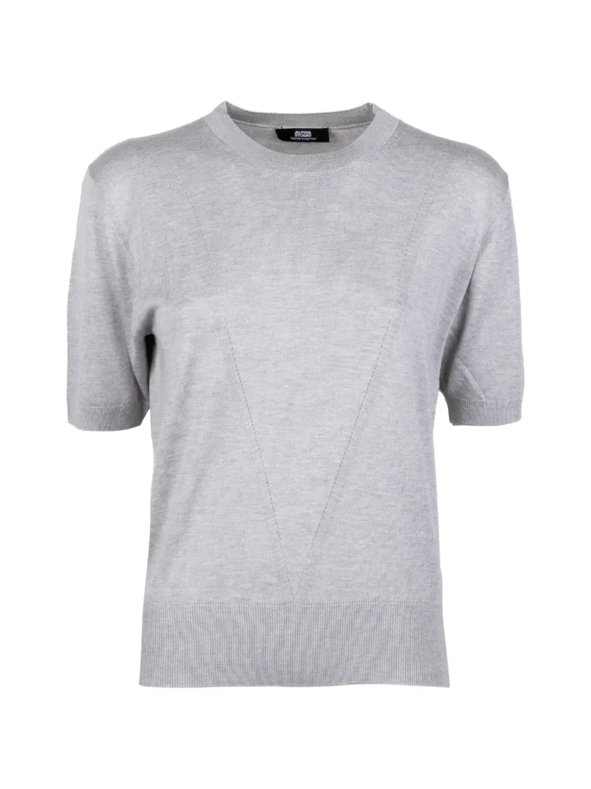 ALPHA STUDIO 縫い目ディテール Tシャツ - 画像1