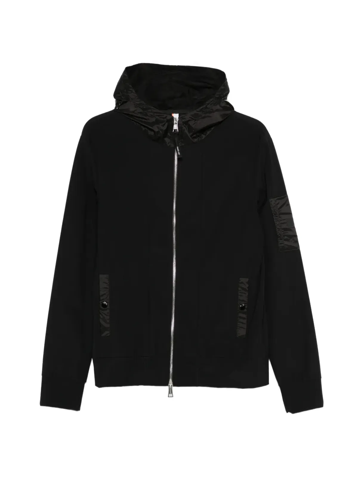 PMDS Sipho hooded zip jacket - Black - 画像1