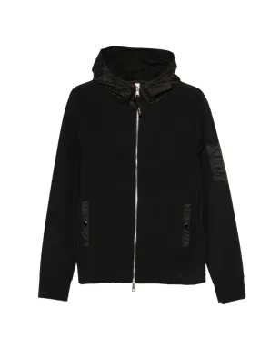 PMDS Sipho hooded zip jacket - Black - サムネイル1