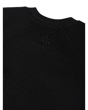 ABOUTBLANK ラグランスリーブ ワッフル Tシャツ - サムネイル3