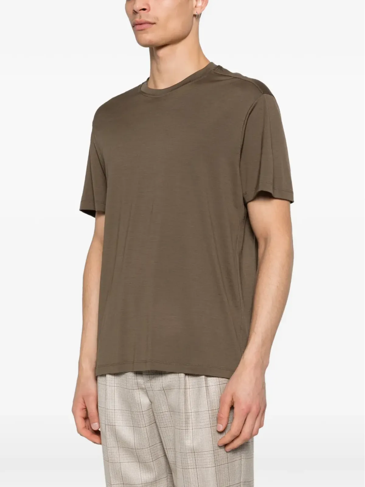 Montecore ショルダーパネルTシャツ - グリーン - 画像3