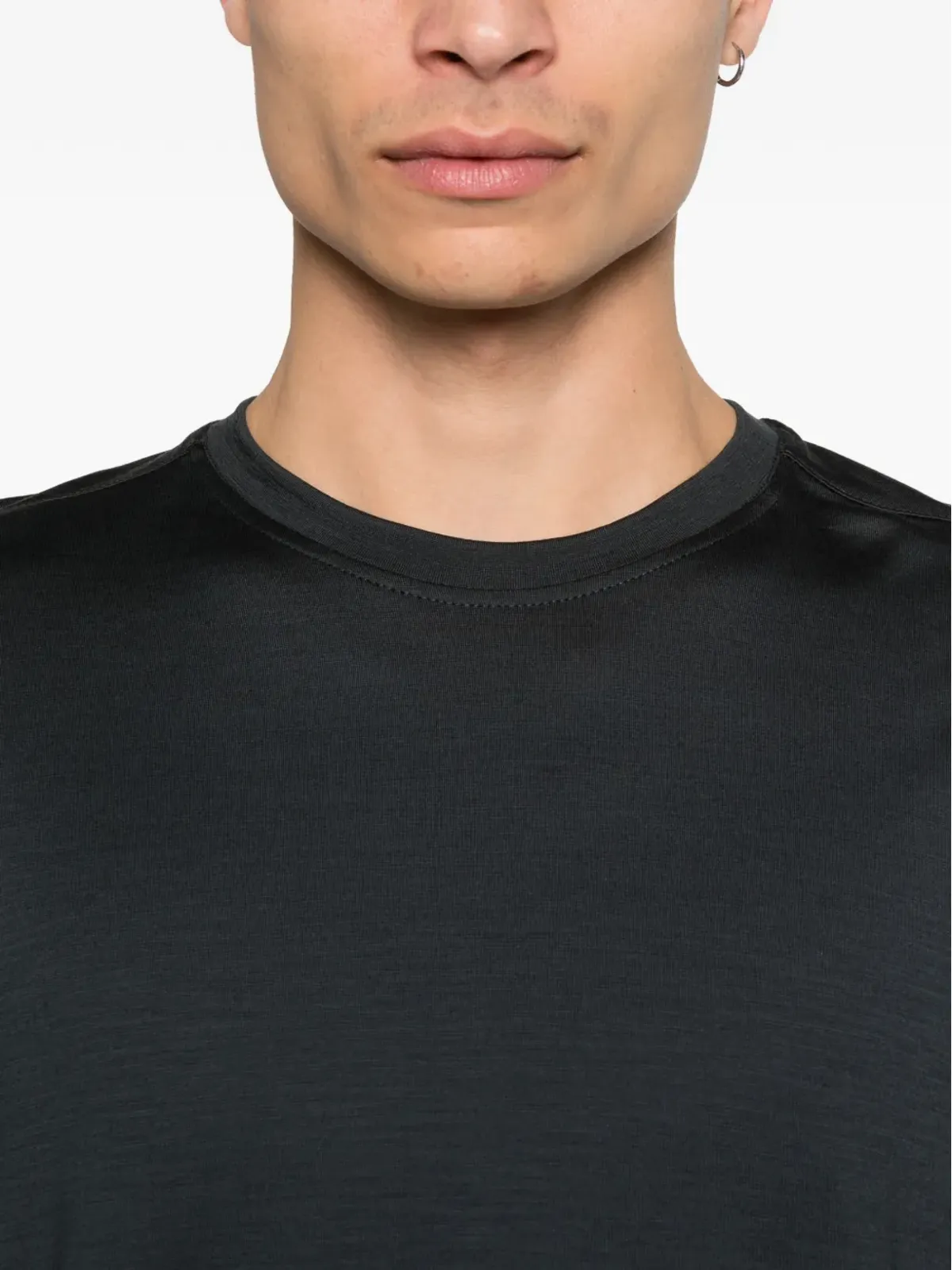 Montecore ウールTシャツ ブルー - 画像5