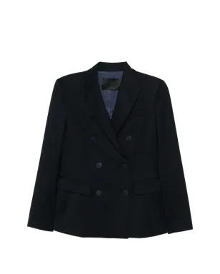 DONDUP ダブルブレストボタン付きブレザー ブルー - サムネイル1