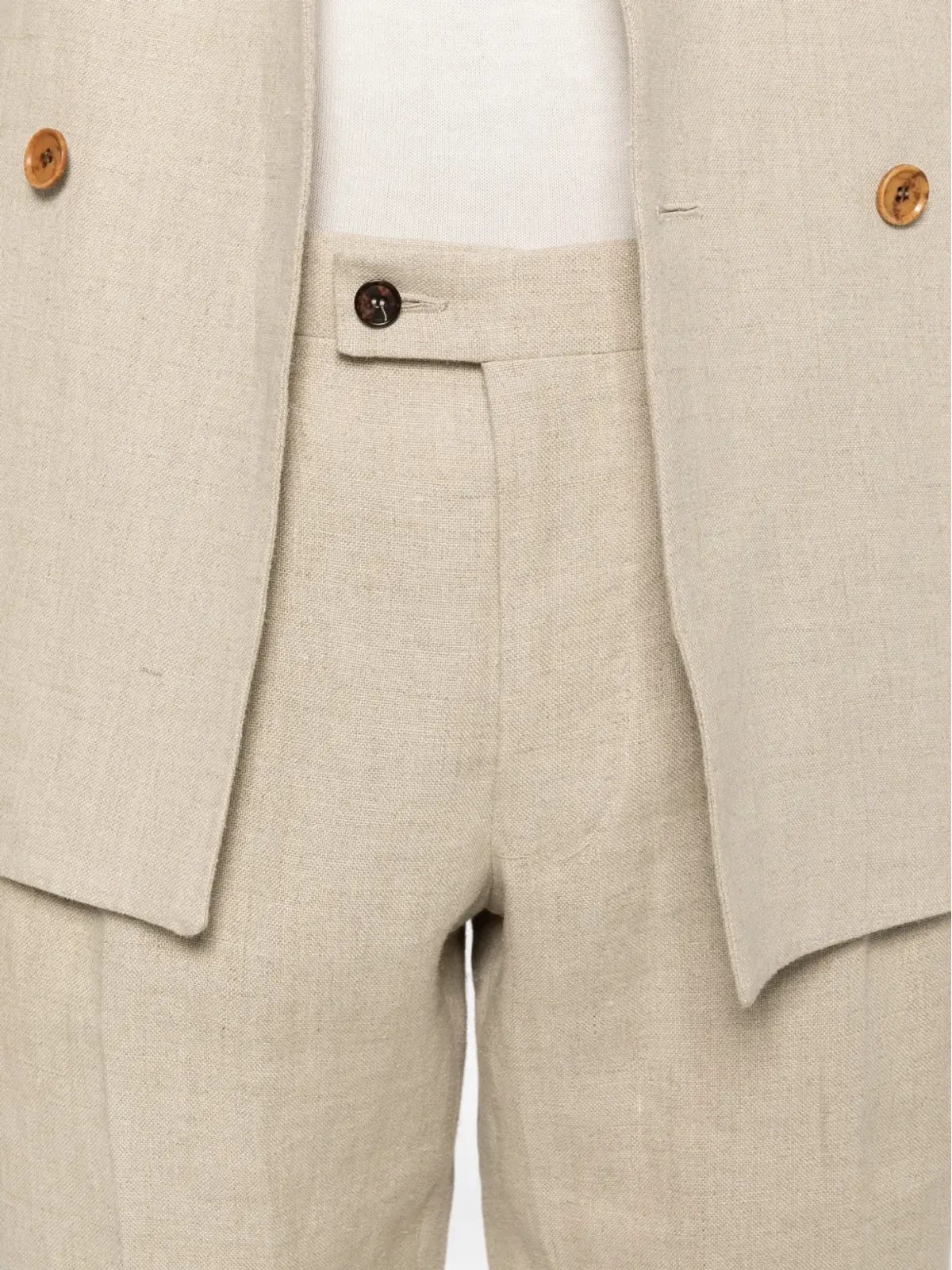 SARTORIO NAPOLI ロングスリーブ ダブルブレスト スーツ - 画像5