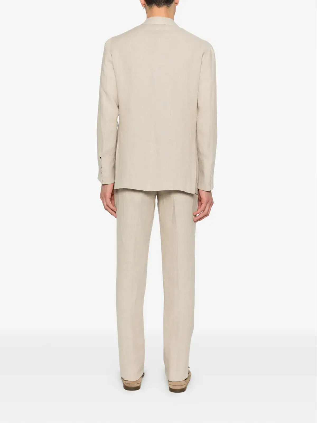 SARTORIO NAPOLI ロングスリーブ ダブルブレスト スーツ - 画像3