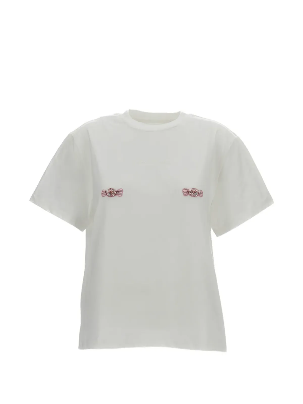 DES PHEMMES アップリケ付きTシャツ - 画像1