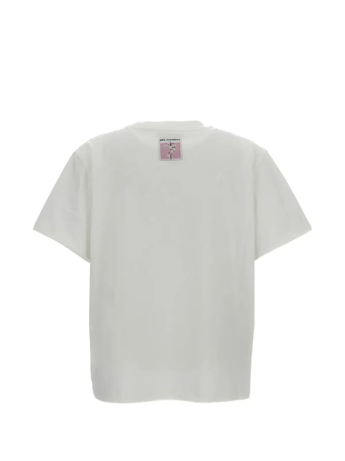 DES PHEMMES アップリケ付きTシャツ - 画像2