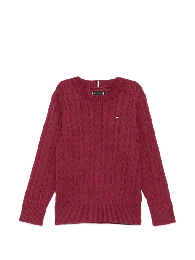 Tommy Hilfiger Junior Tommy Hilfiger Junior ボーイズ クルーネックセーターの商品画像