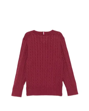 Tommy Hilfiger Junior ボーイズ クルーネックセーター - サムネイル2