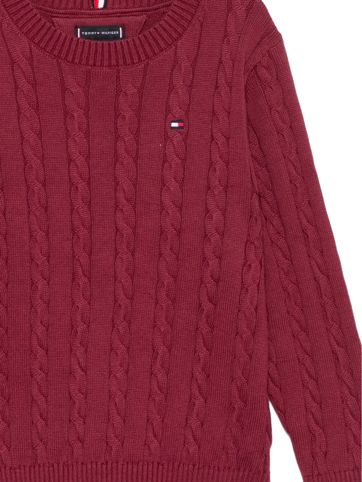 Tommy Hilfiger Junior ボーイズ クルーネックセーター - 画像3