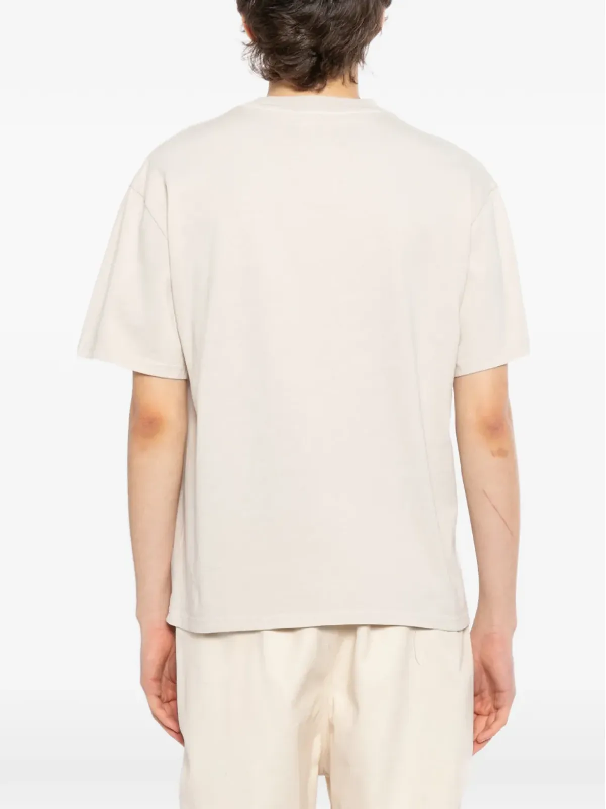 Melt ポーカー柄プリントTシャツ - ニュートラルカラー - 画像4