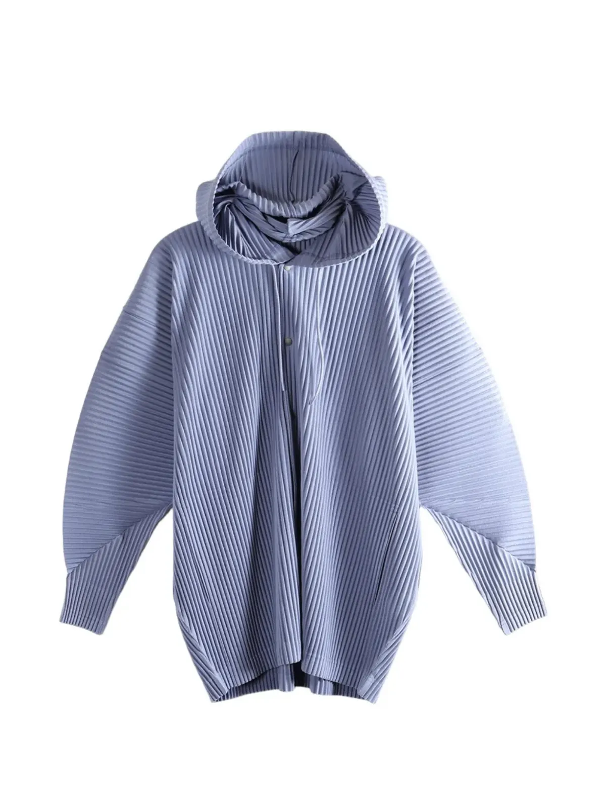 Homme Plissé Issey Miyake フーデッドプリーツジャケット - 画像1