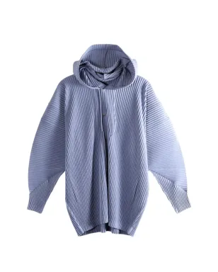 Homme Plissé Issey Miyake フーデッドプリーツジャケット - サムネイル1