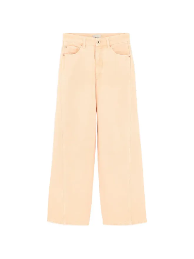 Bellerose Kids Bellerose Kids Wanda wide-leg trousers - Neutralsの商品画像