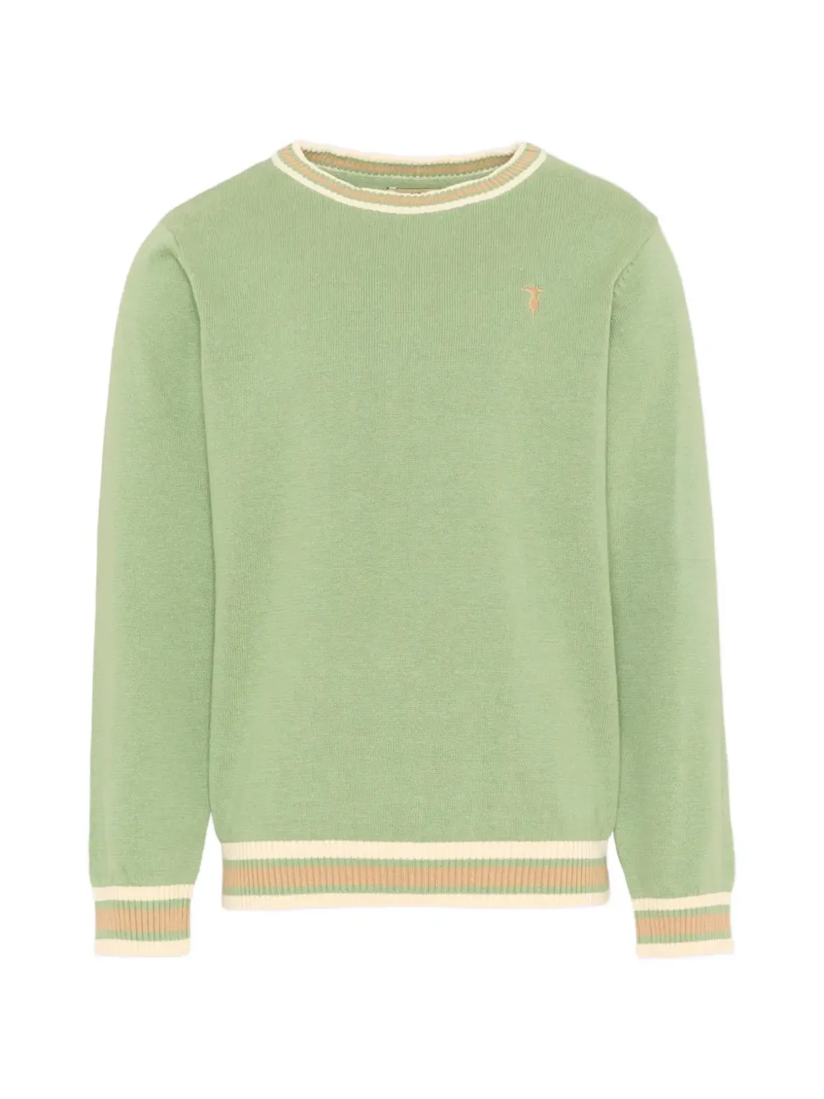 TRUSSARDI JUNIOR ロゴディテールセーター - 画像1