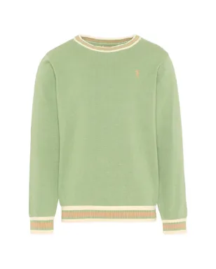TRUSSARDI JUNIOR ロゴディテールセーター - サムネイル1