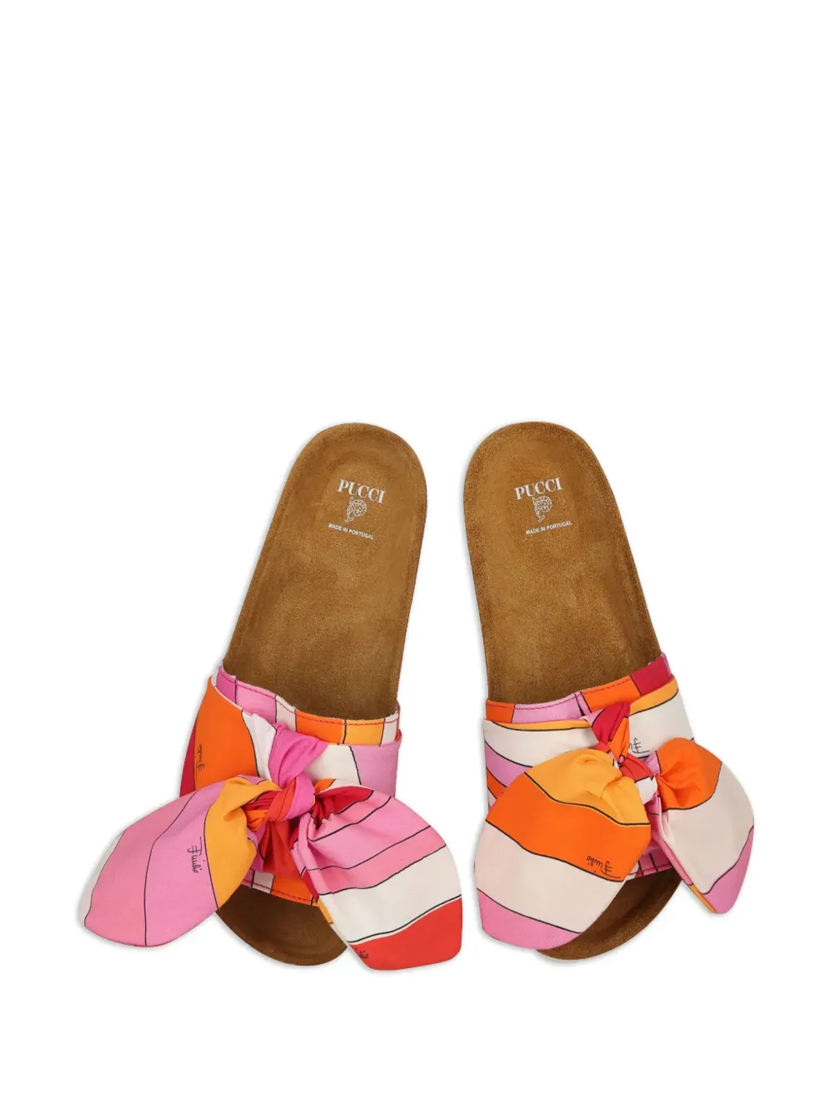 PUCCI Junior プリントボウサンダル - 画像4
