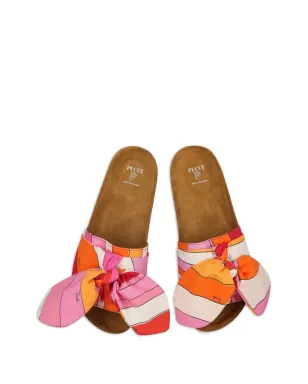 PUCCI Junior プリントボウサンダル - サムネイル4