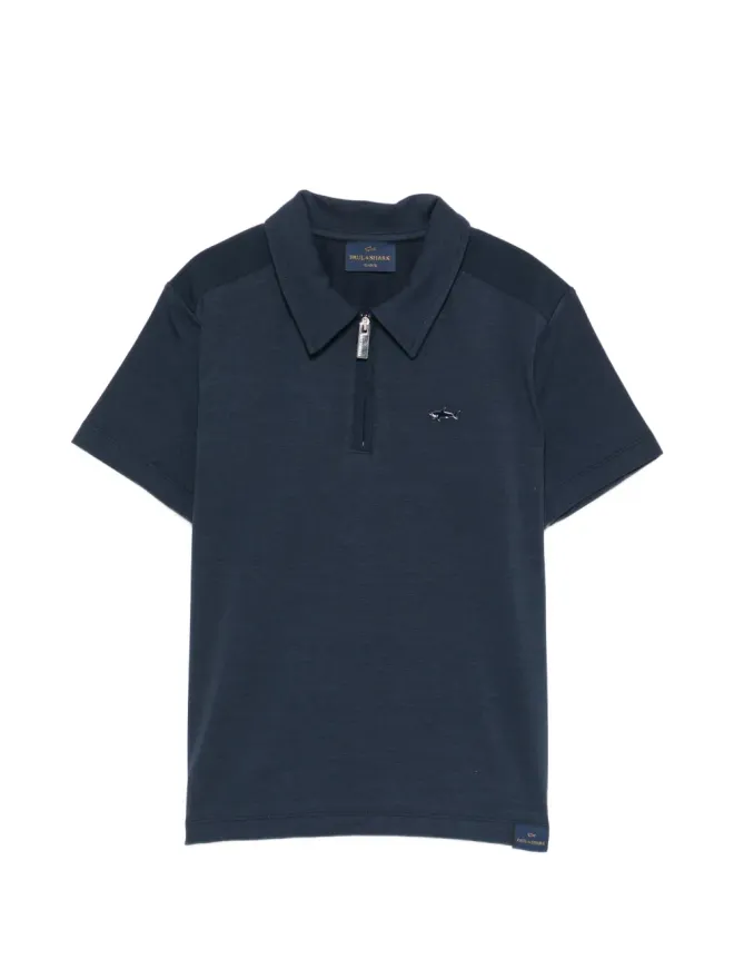 Paul & Shark Junior Paul & Shark Junior ジップシャークポロシャツの商品画像