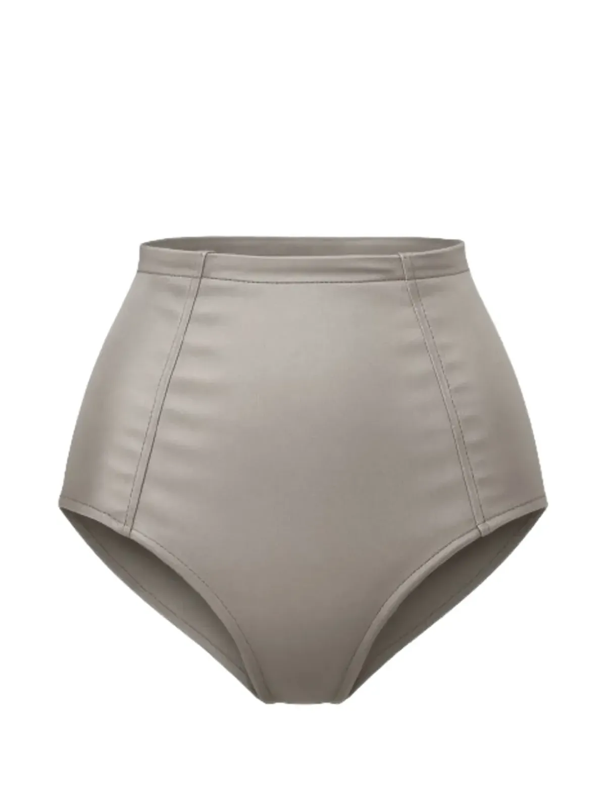 ROOM76 high-waist seam shorts - Neutrals - 画像1
