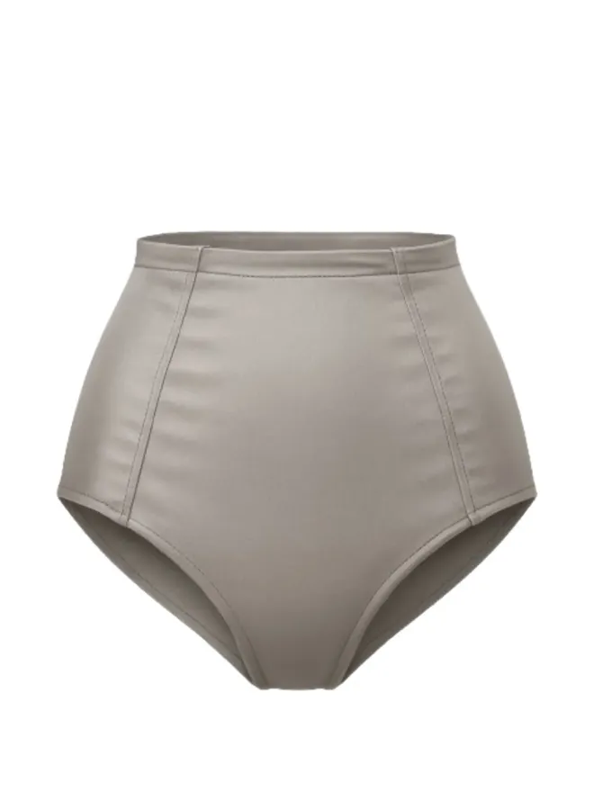 ROOM76 ROOM76 high-waist seam shorts - Neutralsの商品画像