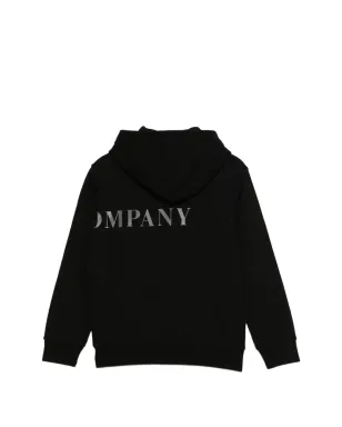 C.P. Company Kids ジップ付きパーカー（ブラック） - サムネイル2
