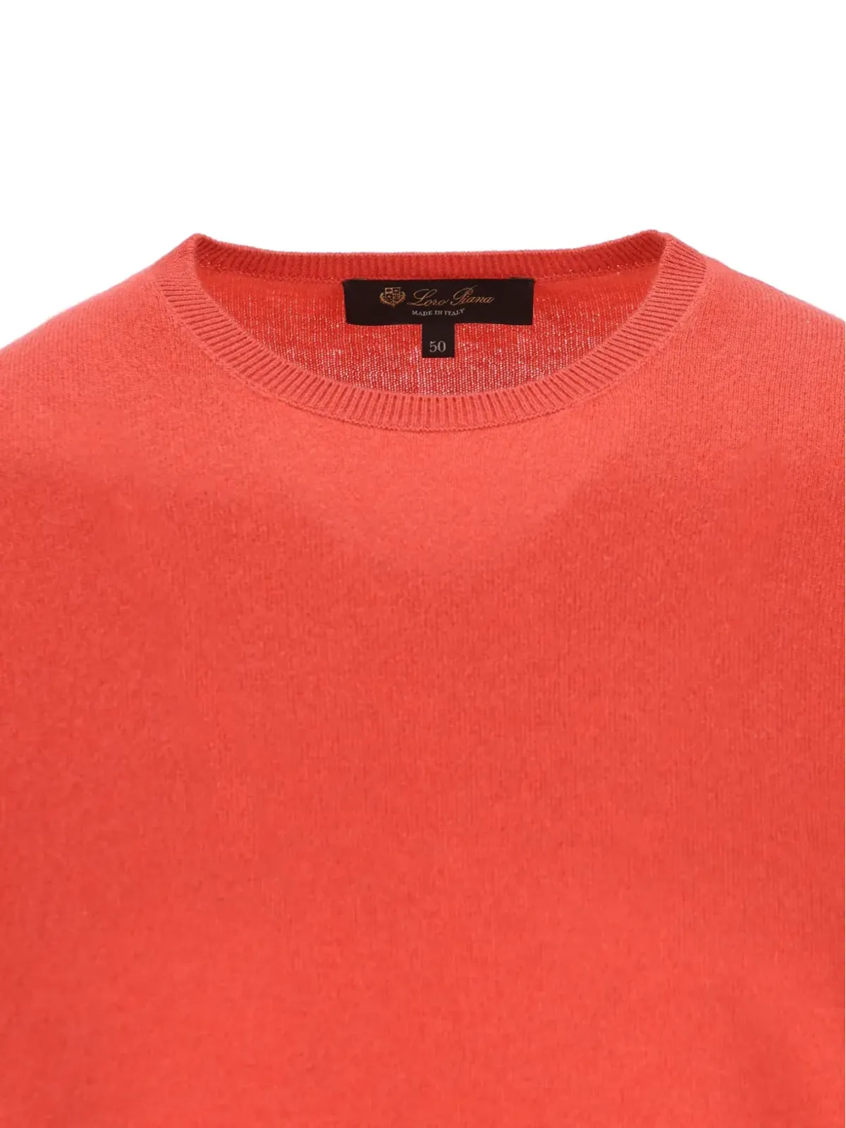 Loro Piana リブ編みクルーネックセーター - 画像4