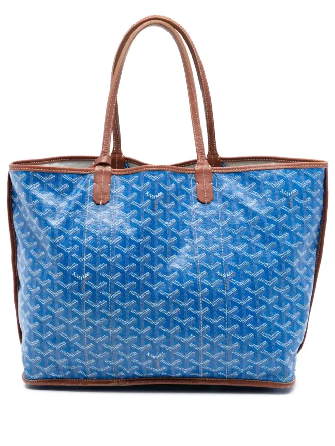 Goyard Pre-Owned Goyard ビンテージ 2017 Goyardine Reversible Pertuis PM トートバッグ - ブルーの商品画像