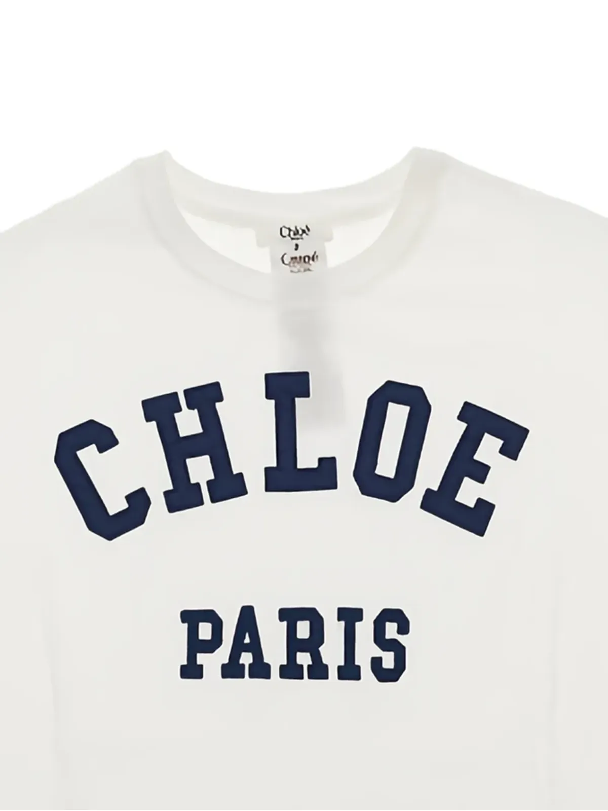 Chloé Kids クロップドTシャツ - 画像2