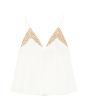 Rosanna Ocampo Bahia top - White - サムネイル1