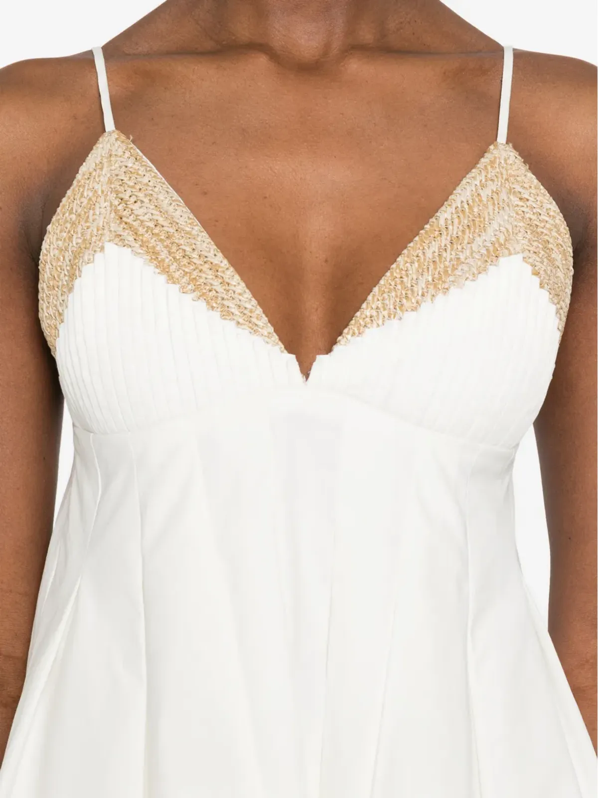 Rosanna Ocampo Bahia top - White - 画像5