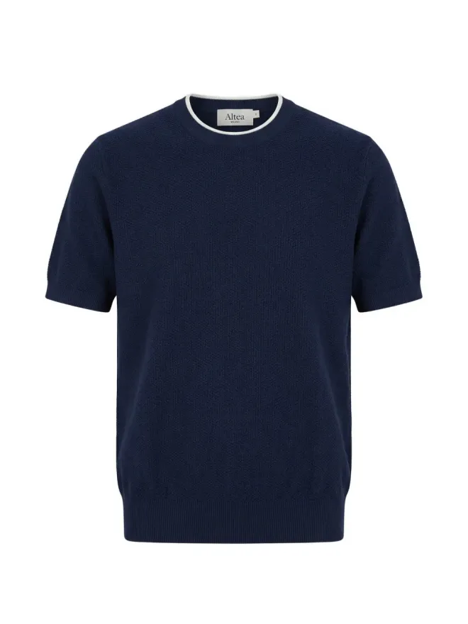 Altea Altea ダイヤゴナルニットTシャツの商品画像