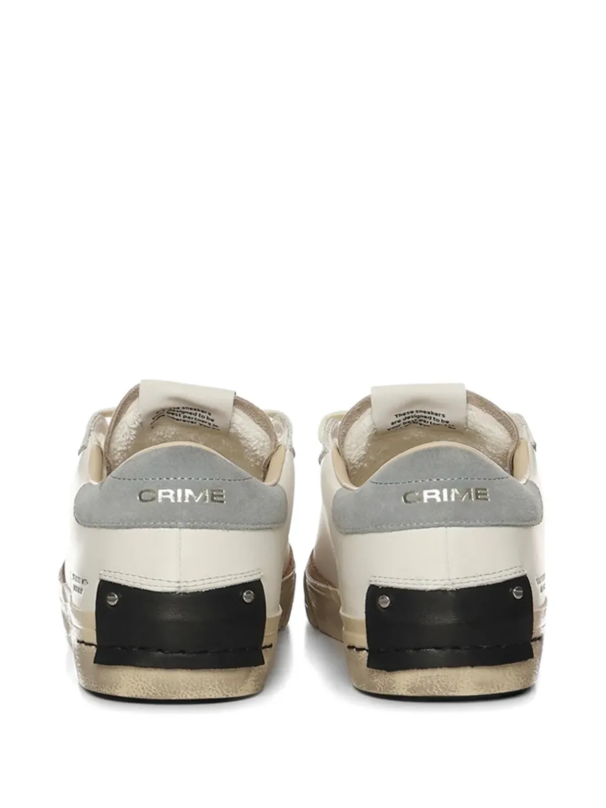 Crime London Distressed 2.0 レザー スニーカー - 画像3