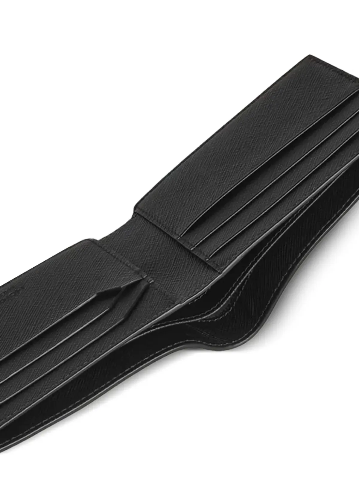 Montblanc サフィアーノ財布 ブラック - 画像4