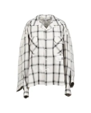 Maison MIHARA YASUHIRO チェック柄ポケットシャツ - サムネイル1