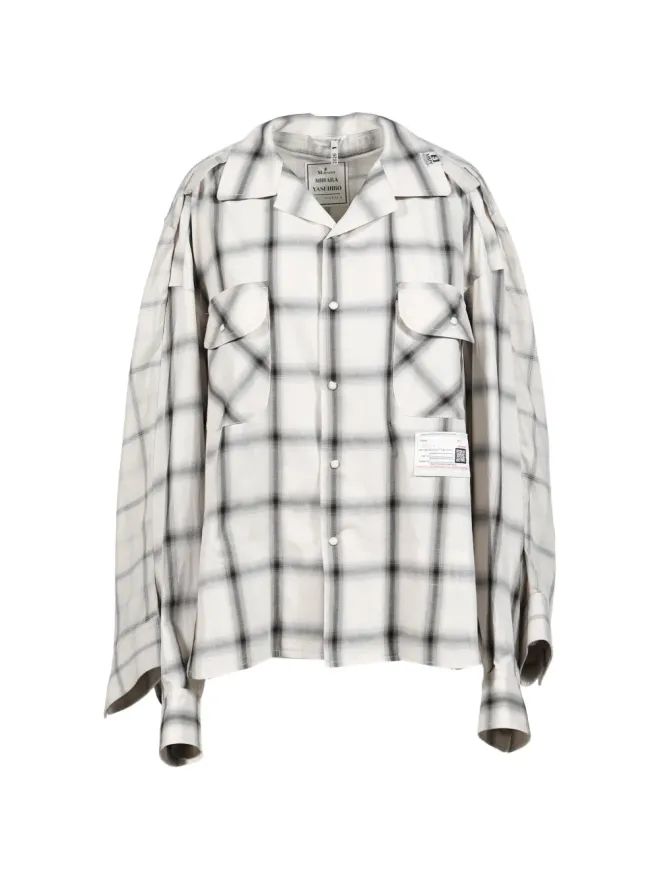 Maison MIHARA YASUHIRO Maison MIHARA YASUHIRO チェック柄ポケットシャツの商品画像